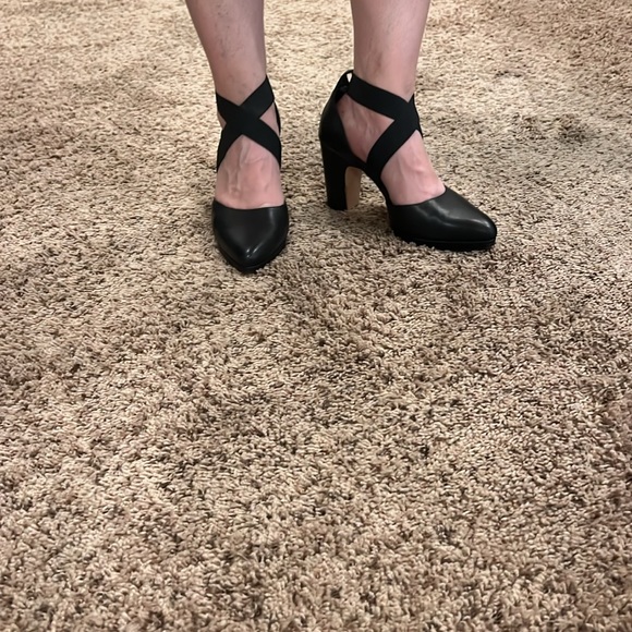 Corso Como black platform heel size 8 - Picture 9 of 9